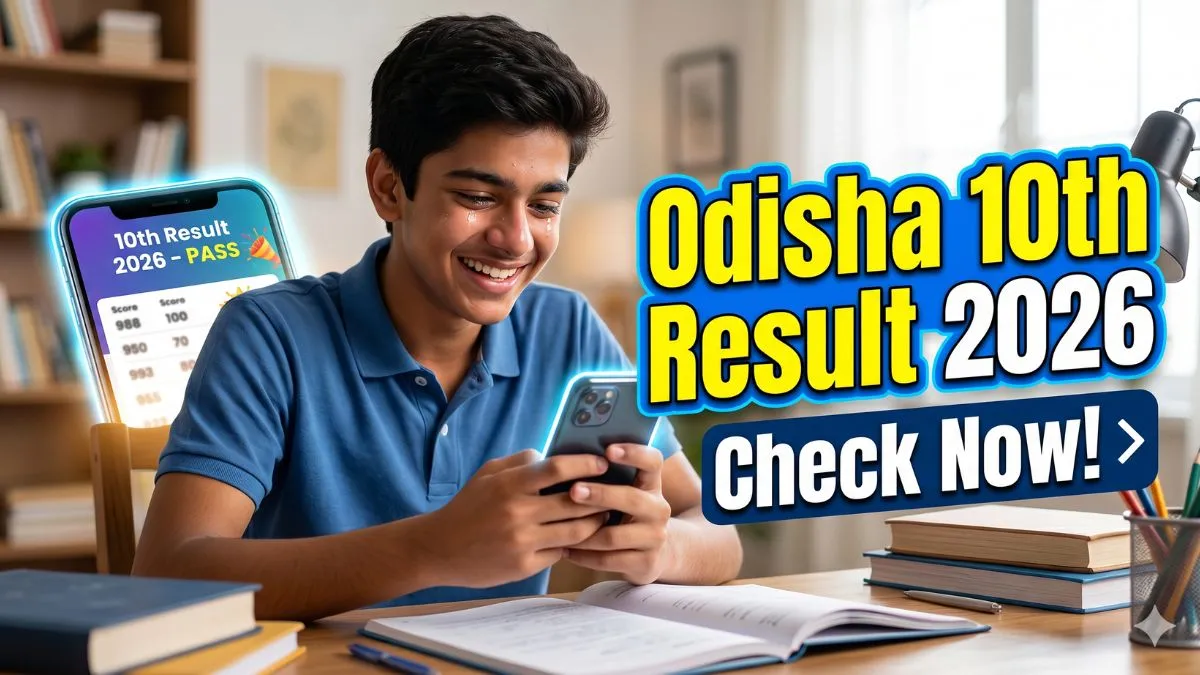Odisha BSE 10th Result 2026